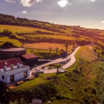 Outdoor spaces with total privacy at Casa Espalamaca, Faial private accommodation, Atlantic Coast views, terrace and garden Azores, total privacy, unique location in Faial