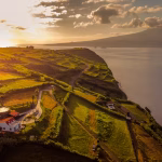 Outdoor spaces with total privacy at Casa Espalamaca, Faial private accommodation, Atlantic Coast views, terrace and garden Azores, total privacy, unique location in Faial